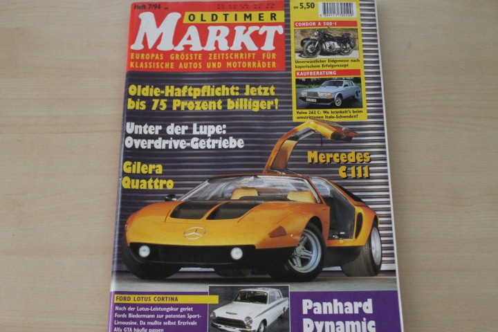 Deckblatt Oldtimer Markt (07/1994)